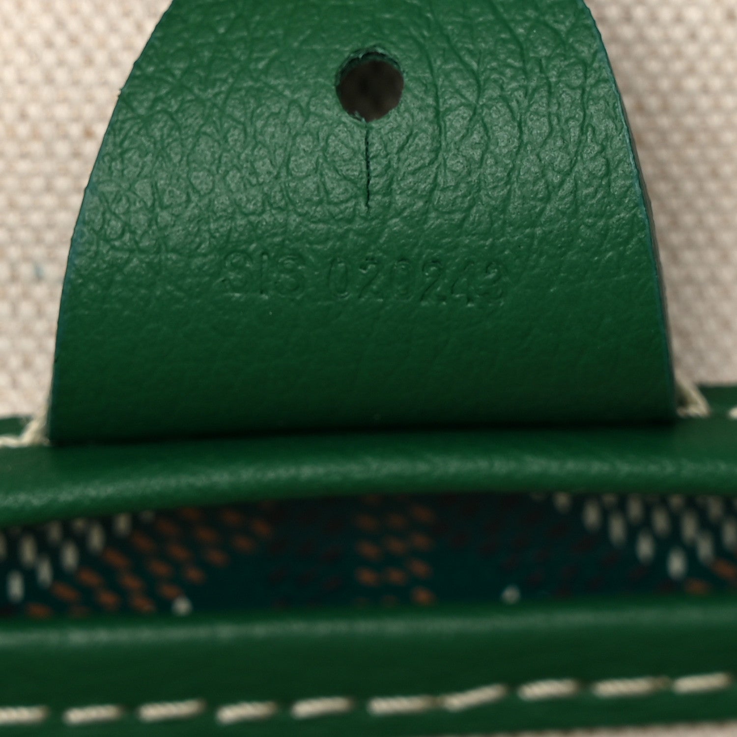 Goyardine Artois PM Green