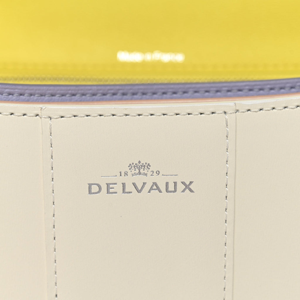 Boxed Calfskin MM Magic Brillant Satchel Ivory