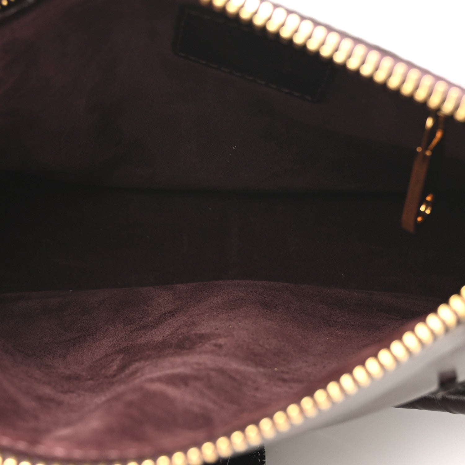 Shiny Calfskin Small Marcie Satchel  Auburn Red