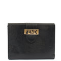 Fendi Wallet Bifold Wallet in Black, Leather