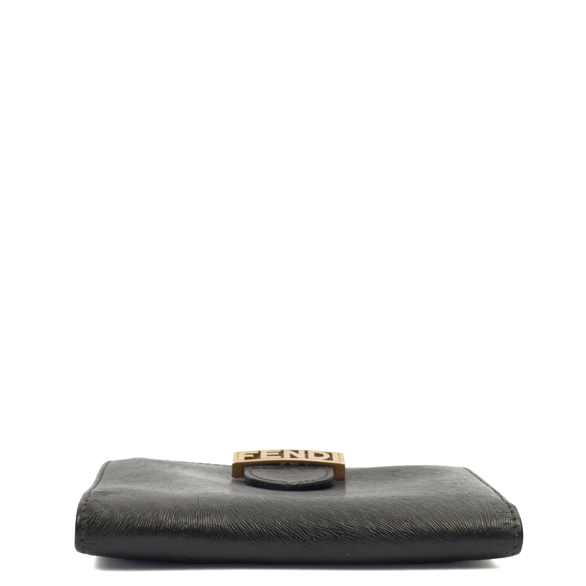 Fendi Wallet Bifold Wallet in Black, Leather