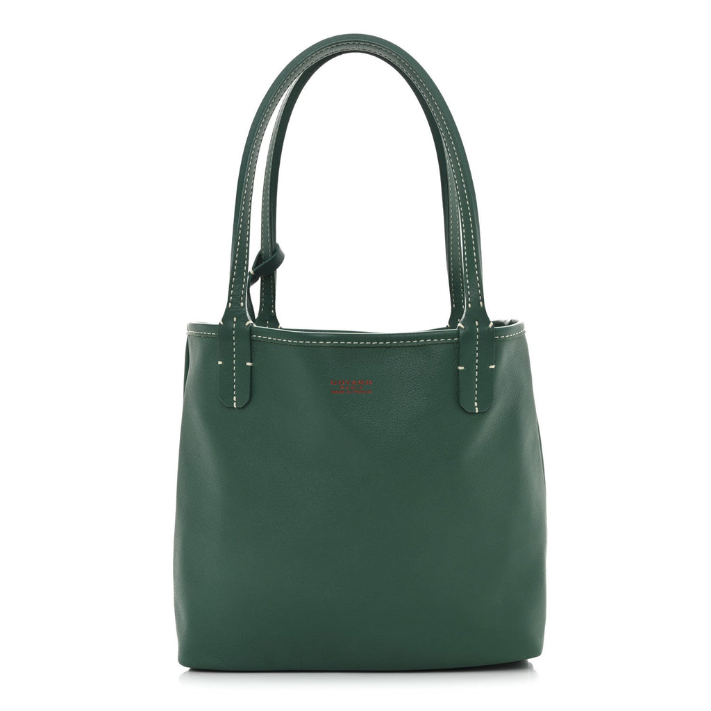 Goyardine Reversible Mini Anjou Green