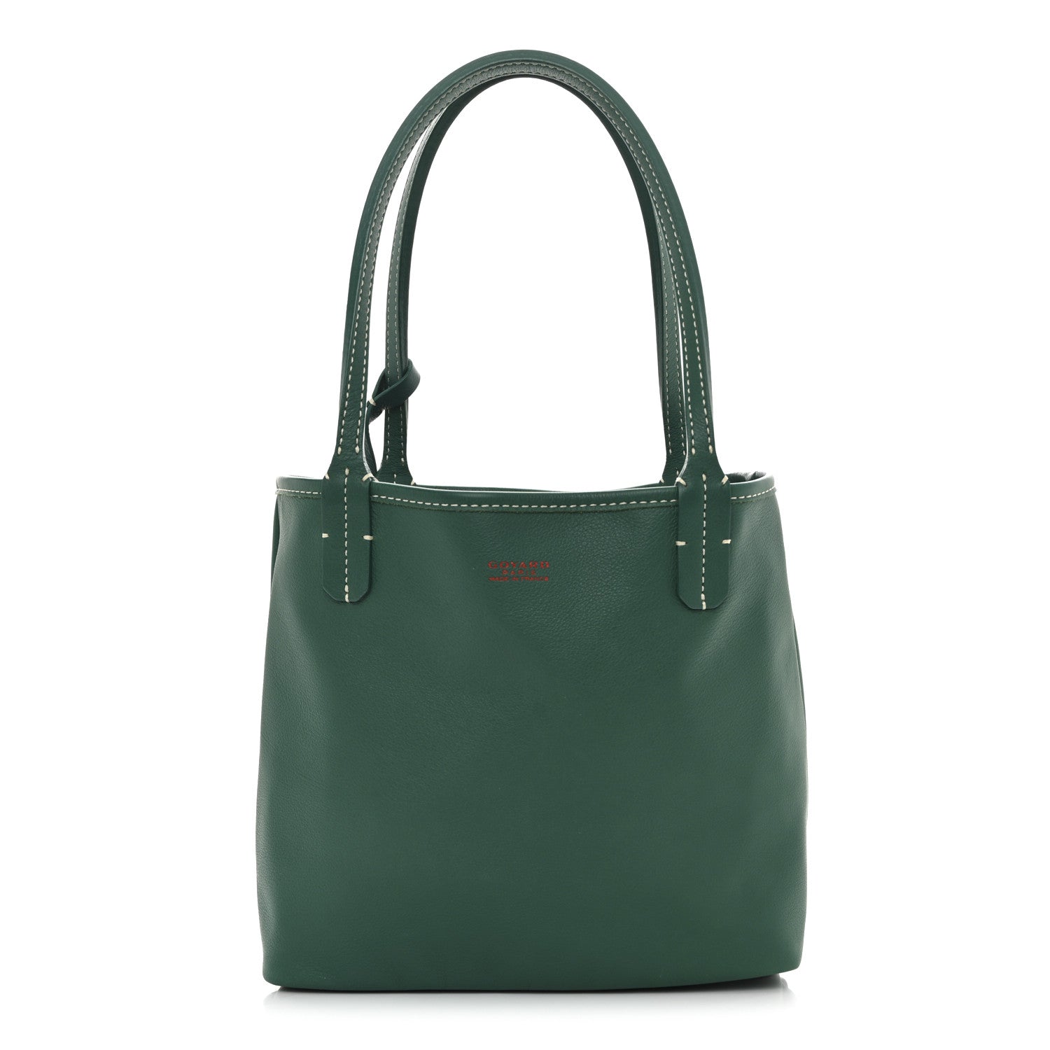 Goyardine Reversible Mini Anjou Green