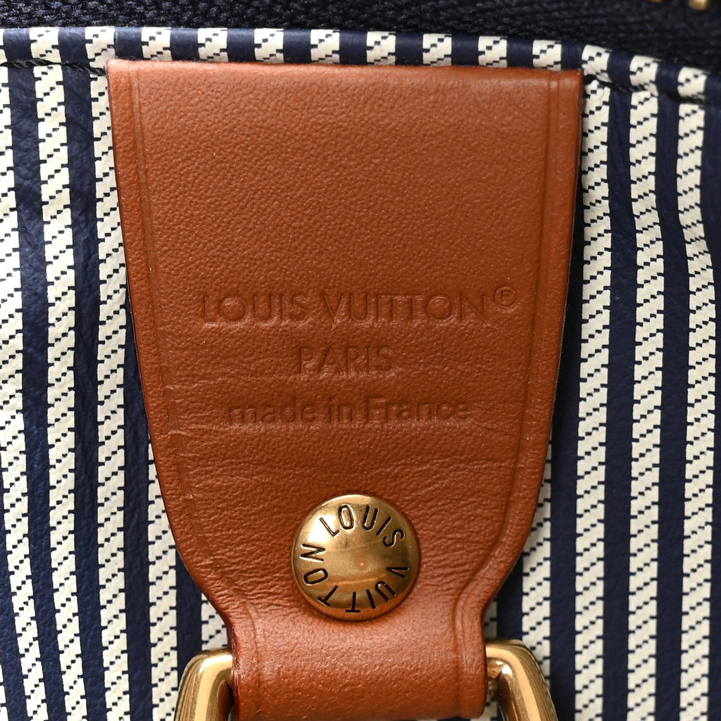 Calfskin Monogram Speedy P9 Bandouliere 30 Indigo