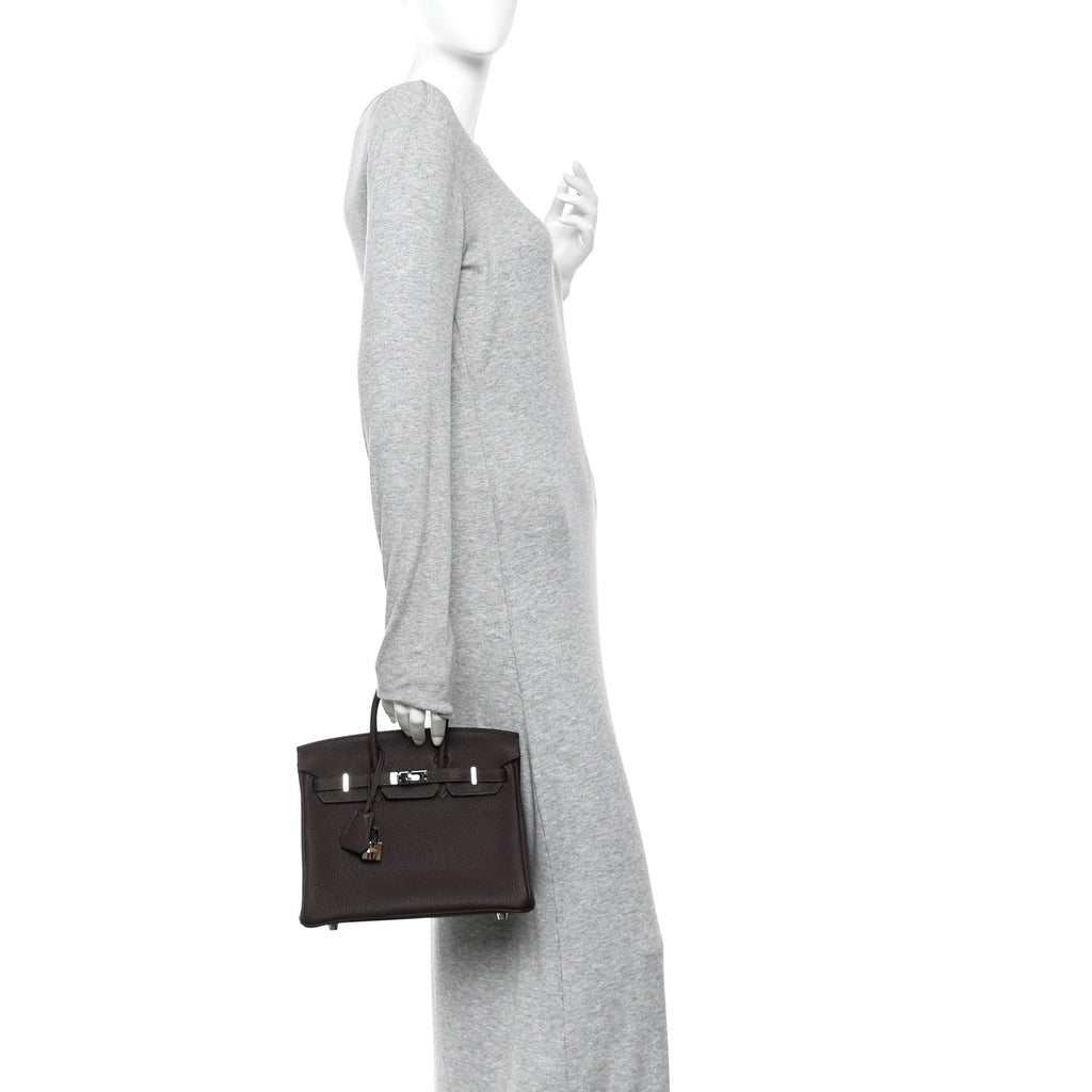 Togo Birkin 25 Chocolate