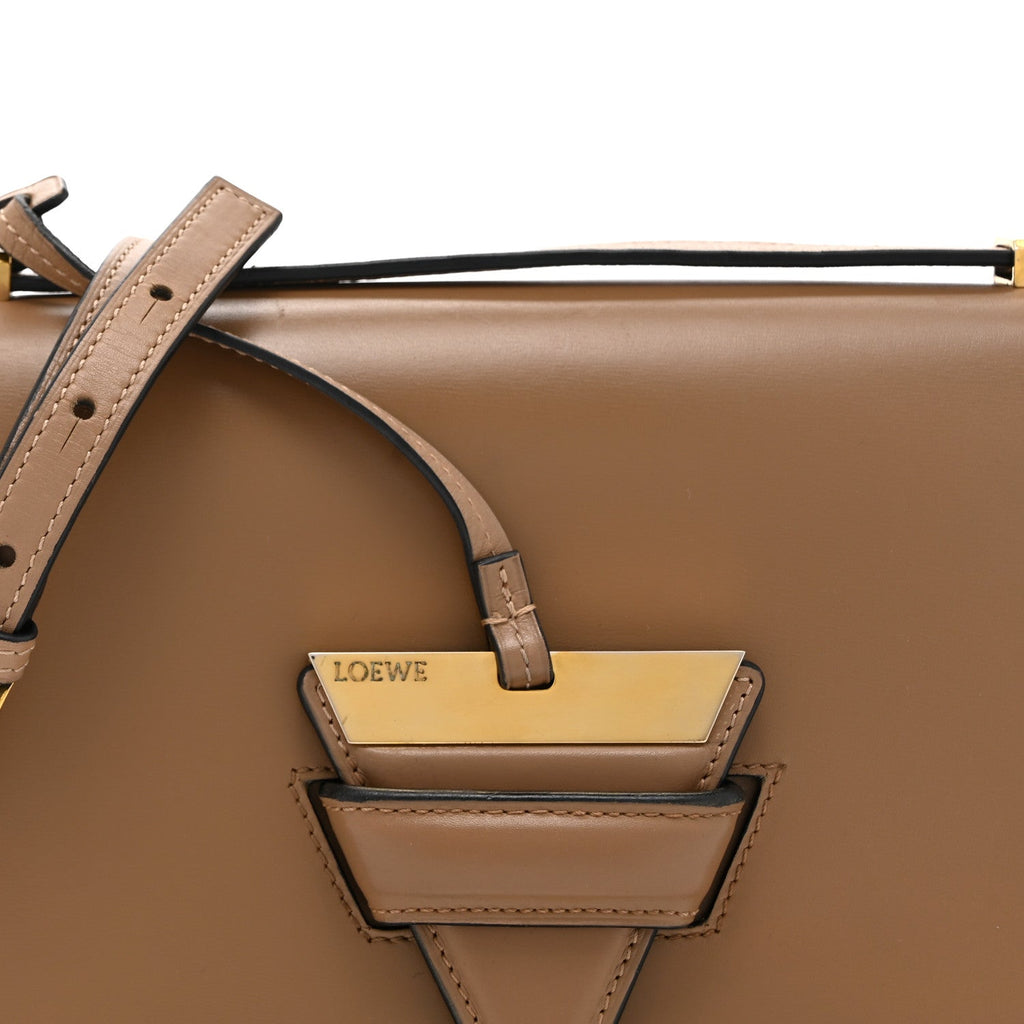 Calfskin Medium Barcelona Shoulder Bag Mink