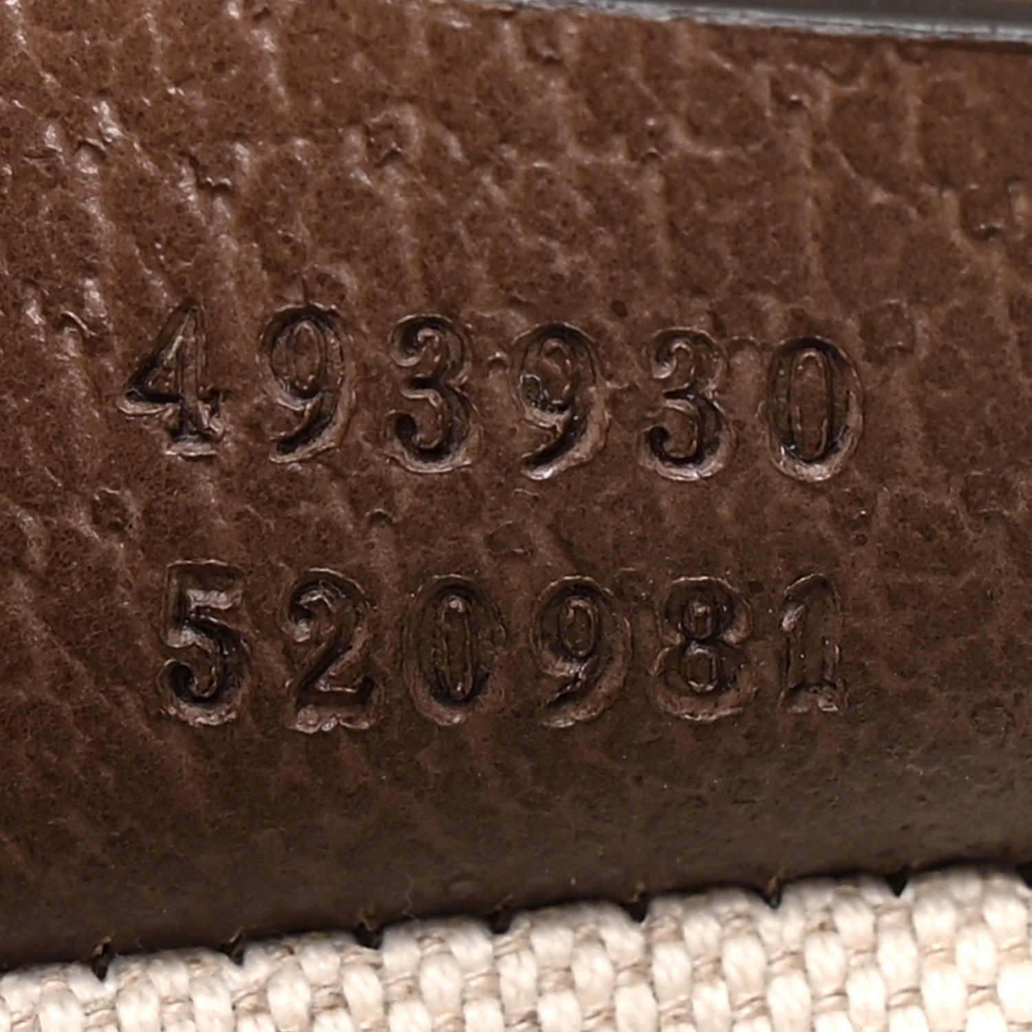 GG Supreme Monogram Neo Vintage Web Belt Bag Brown
