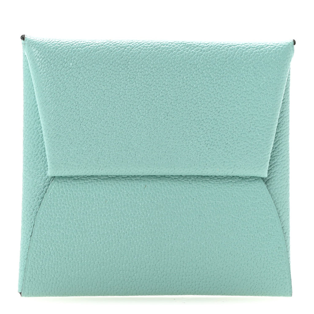 Chevre Mysore Bastia Coin Purse Aqua