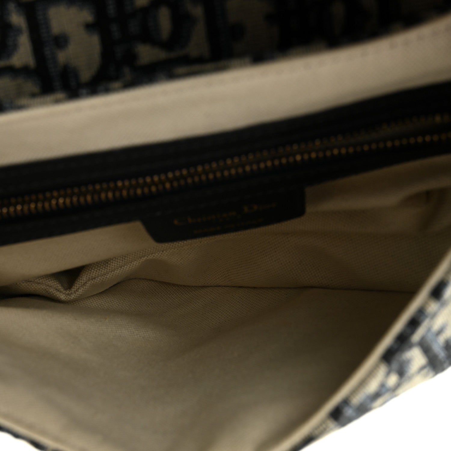 Oblique Saddle Bag Blue