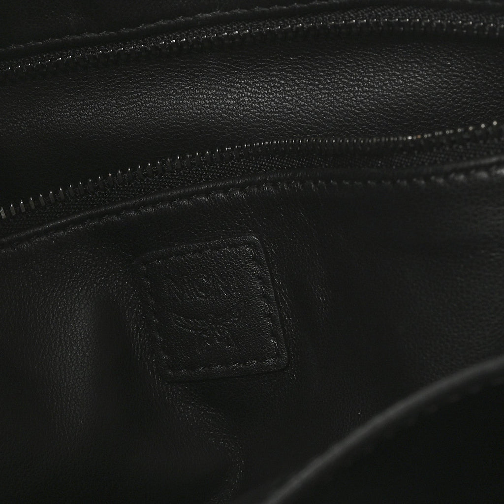 Nappa Cloud Quilted Travia Medium Tote Black