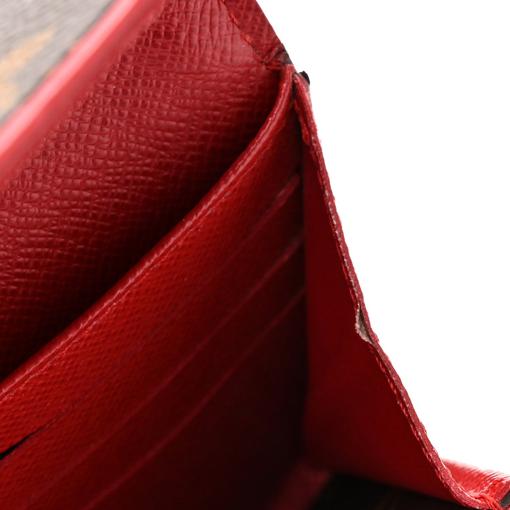Monogram Sarah Retiro Wallet Cherry