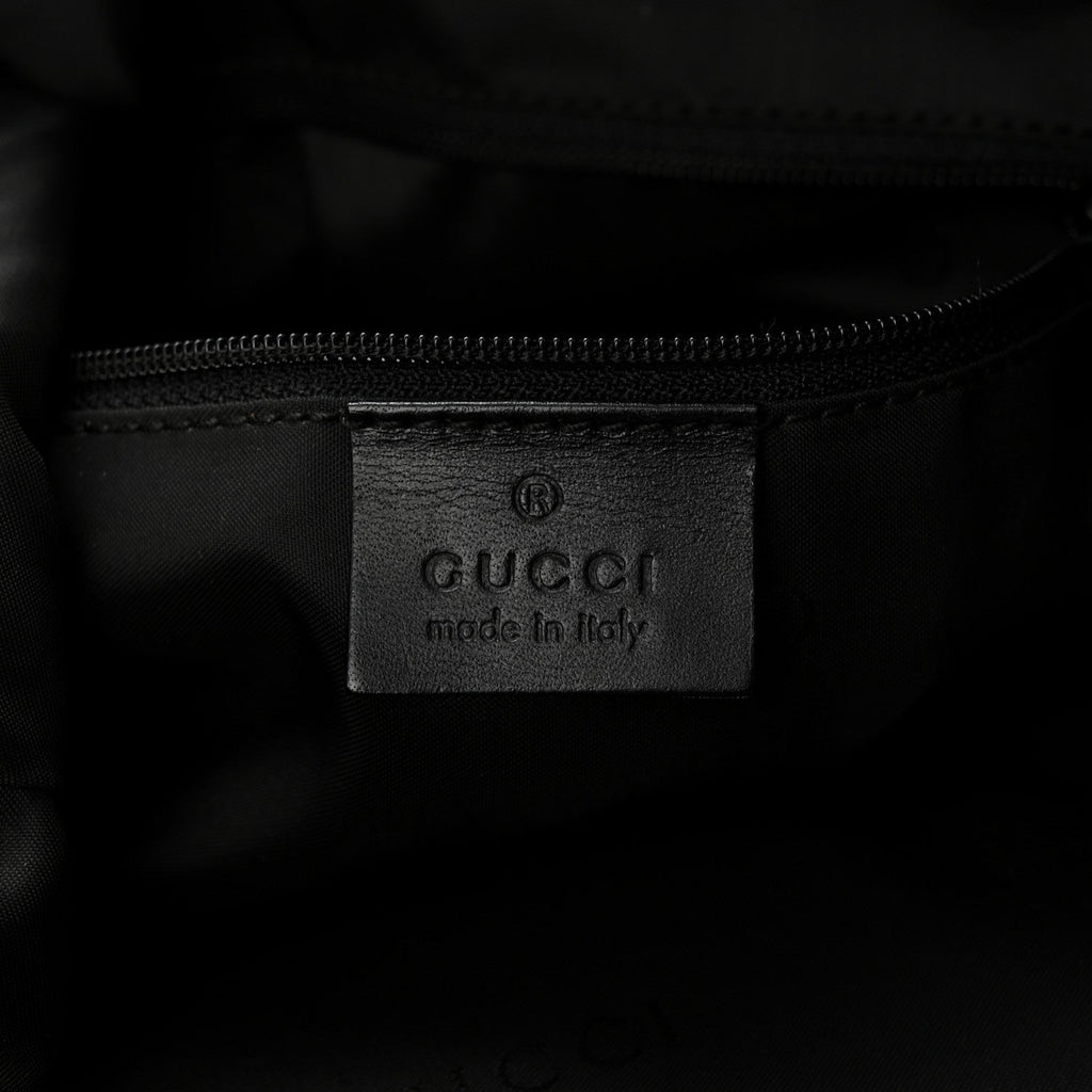 Nylon Bamboo Hobo Black