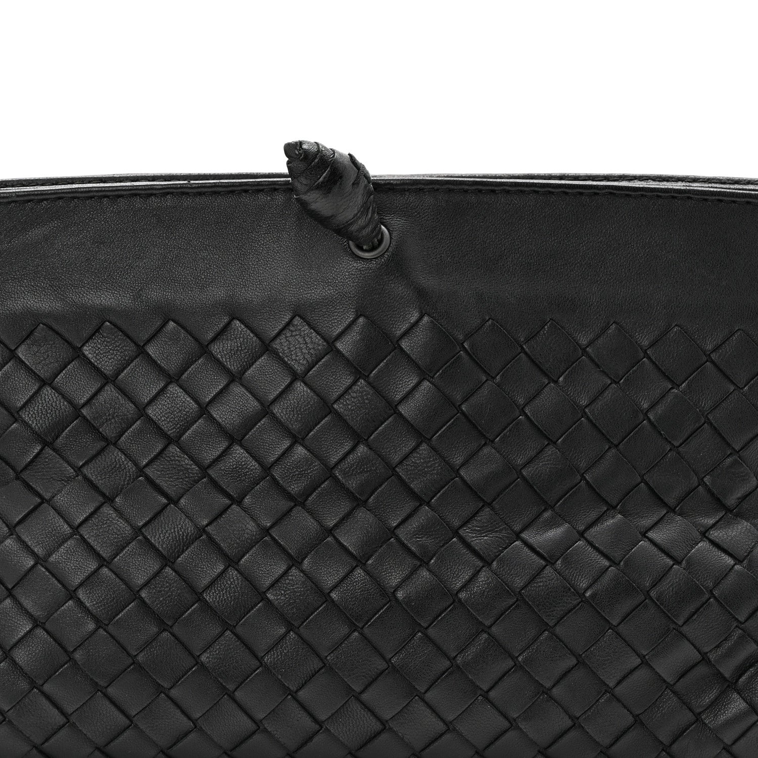 Nappa Intrecciato Mini Shoulder Bag Black