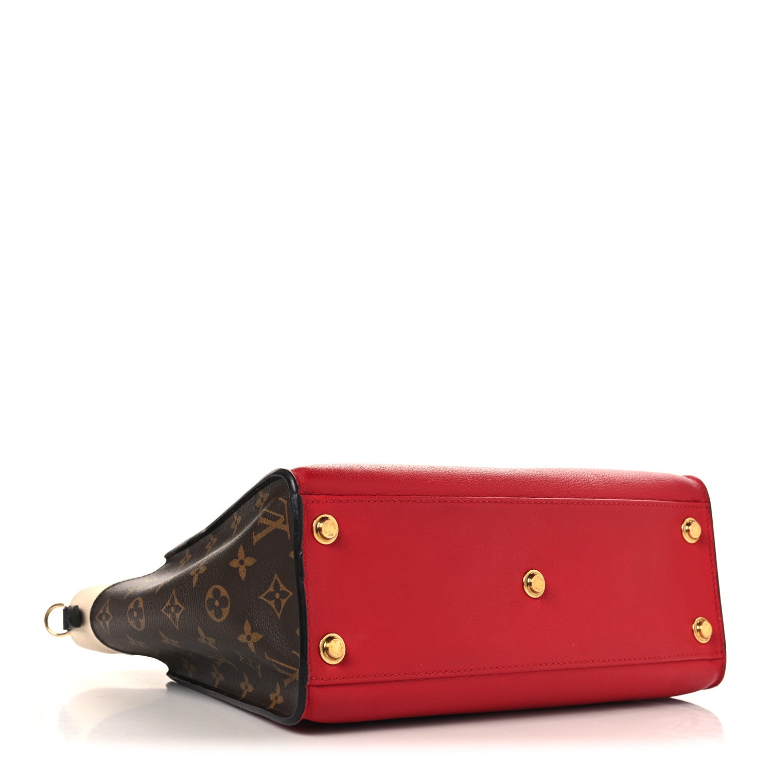 Calfskin Monogram On My Side Pirate Red