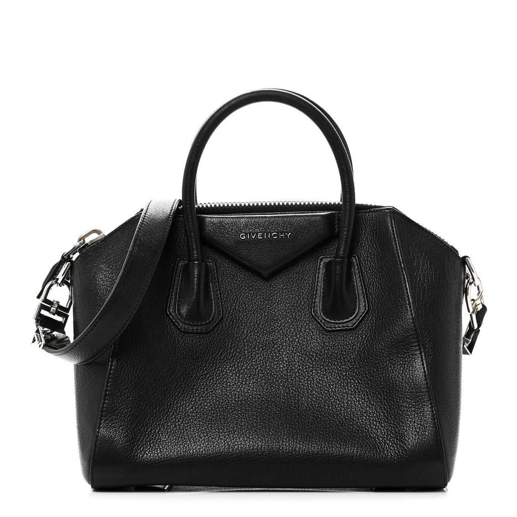 Sugar Goatskin Small Antigona Black