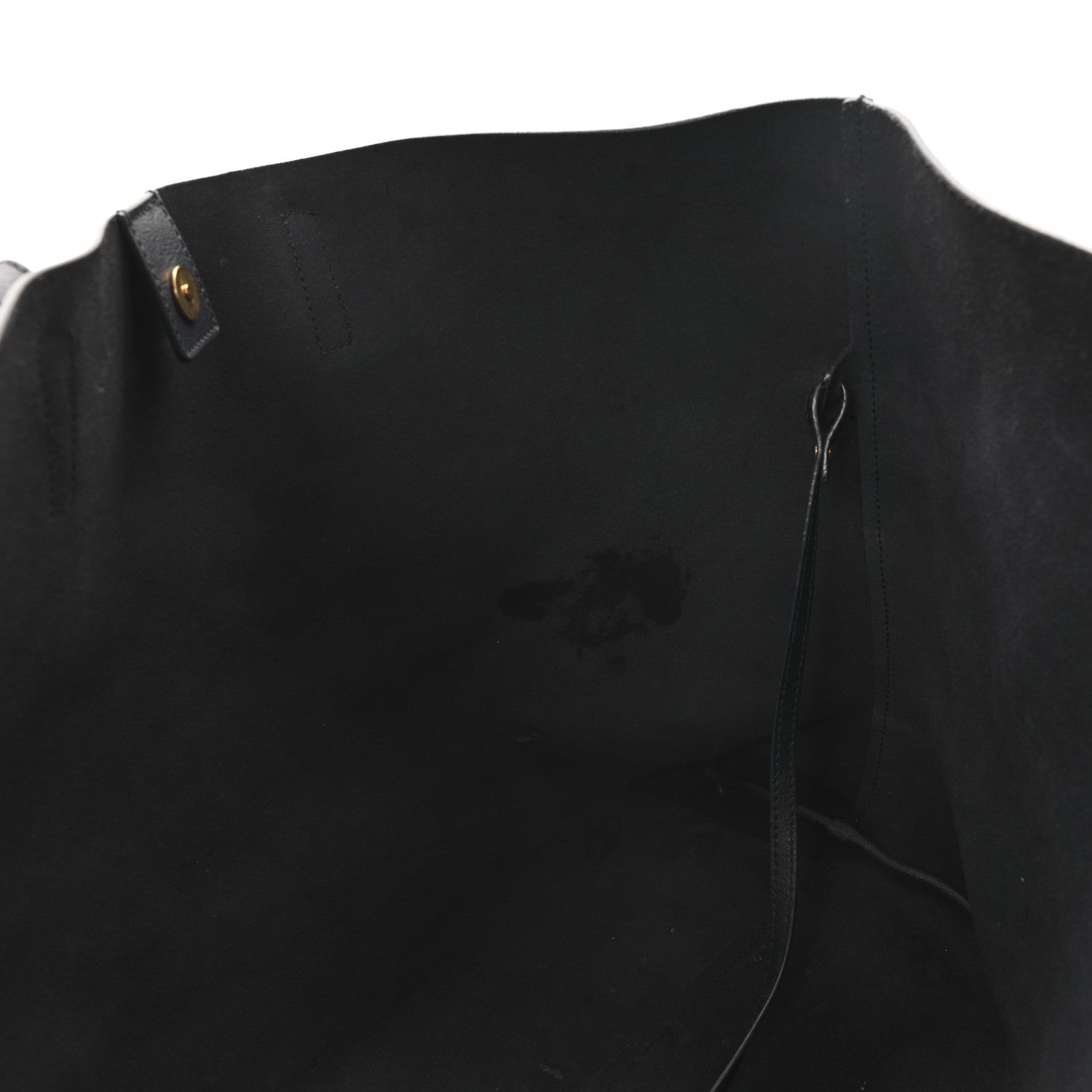 Calfskin Large Shopping Tote Navy