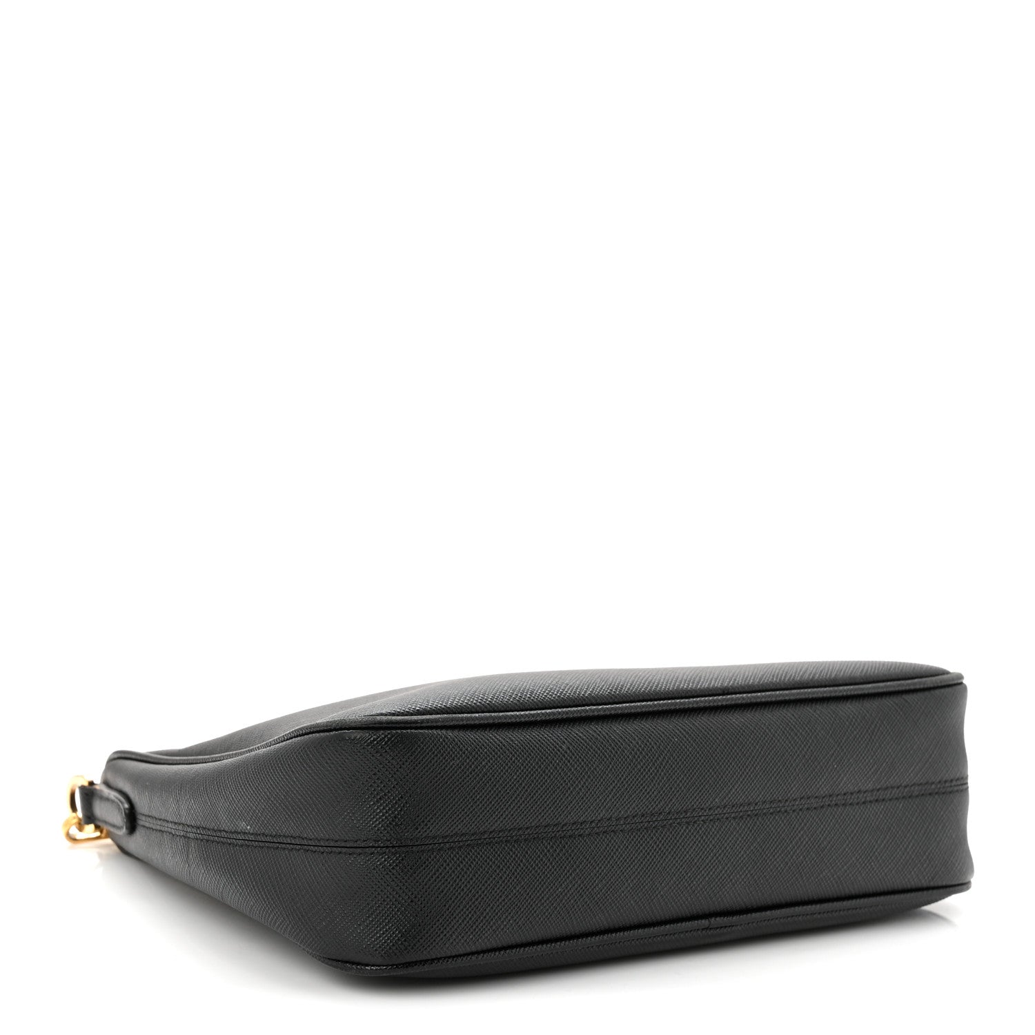Saffiano Lux Re-Edition 2005 Shoulder Bag Black