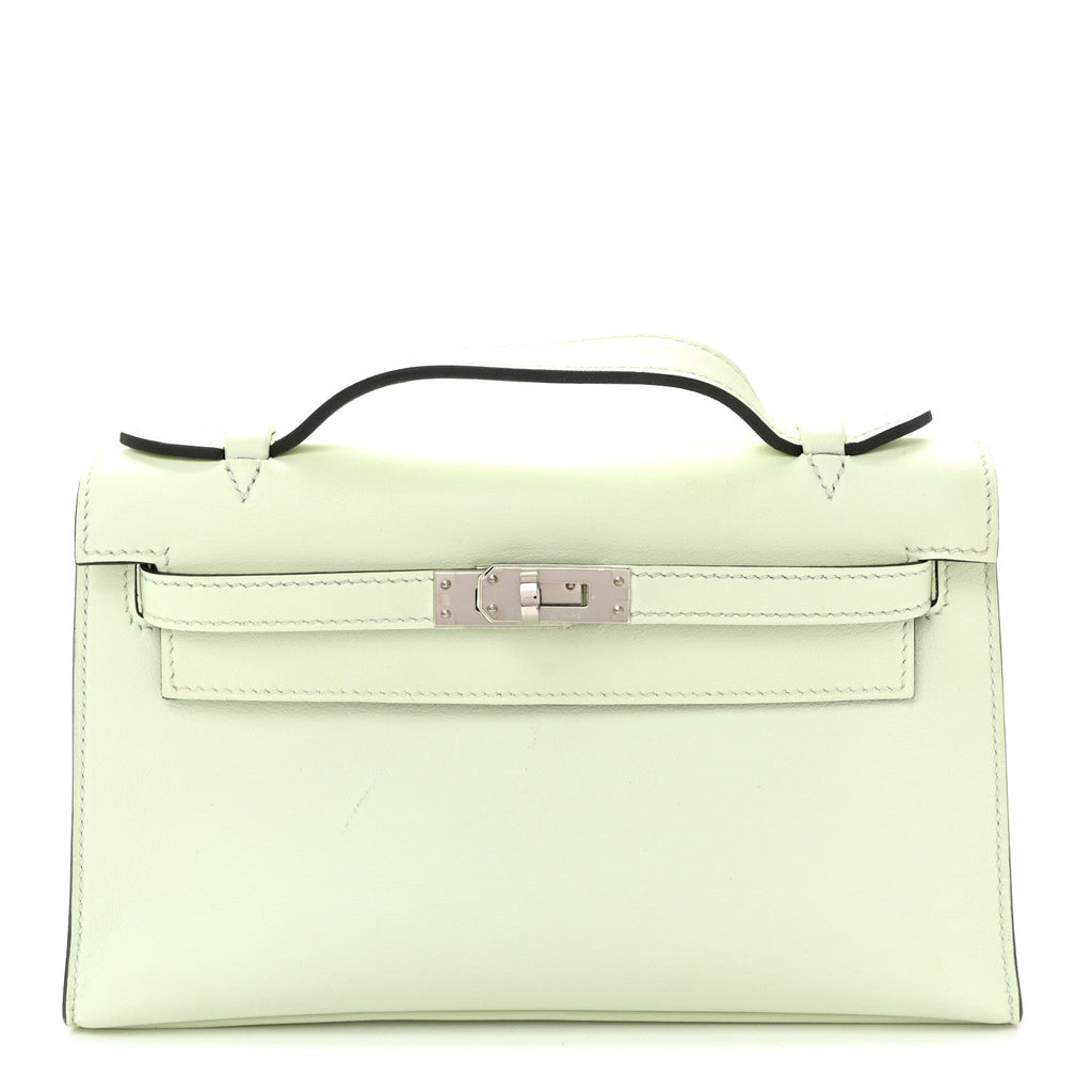 Swift Kelly Pochette Clutch Vert Fizz