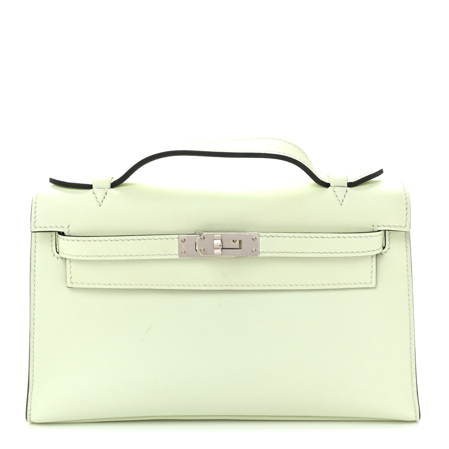 Swift Kelly Pochette Clutch Vert Fizz