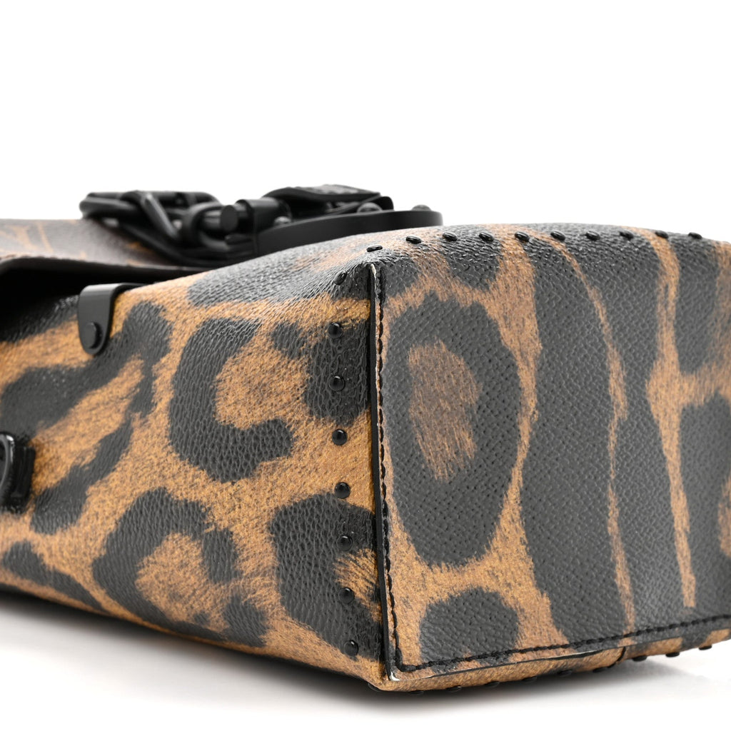 Monogram Leopard Camera Box