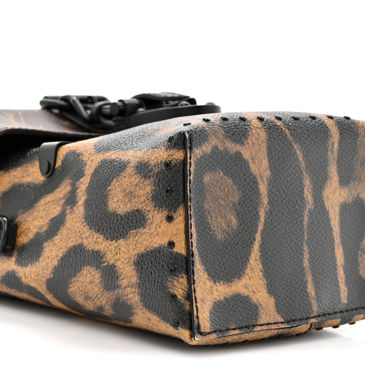 Monogram Leopard Camera Box