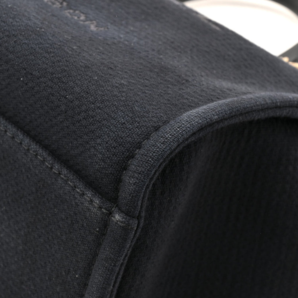 Mixed Fibers Small Deauville Tote Black