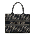 Oblique Medium Book Tote Blue Multicolor