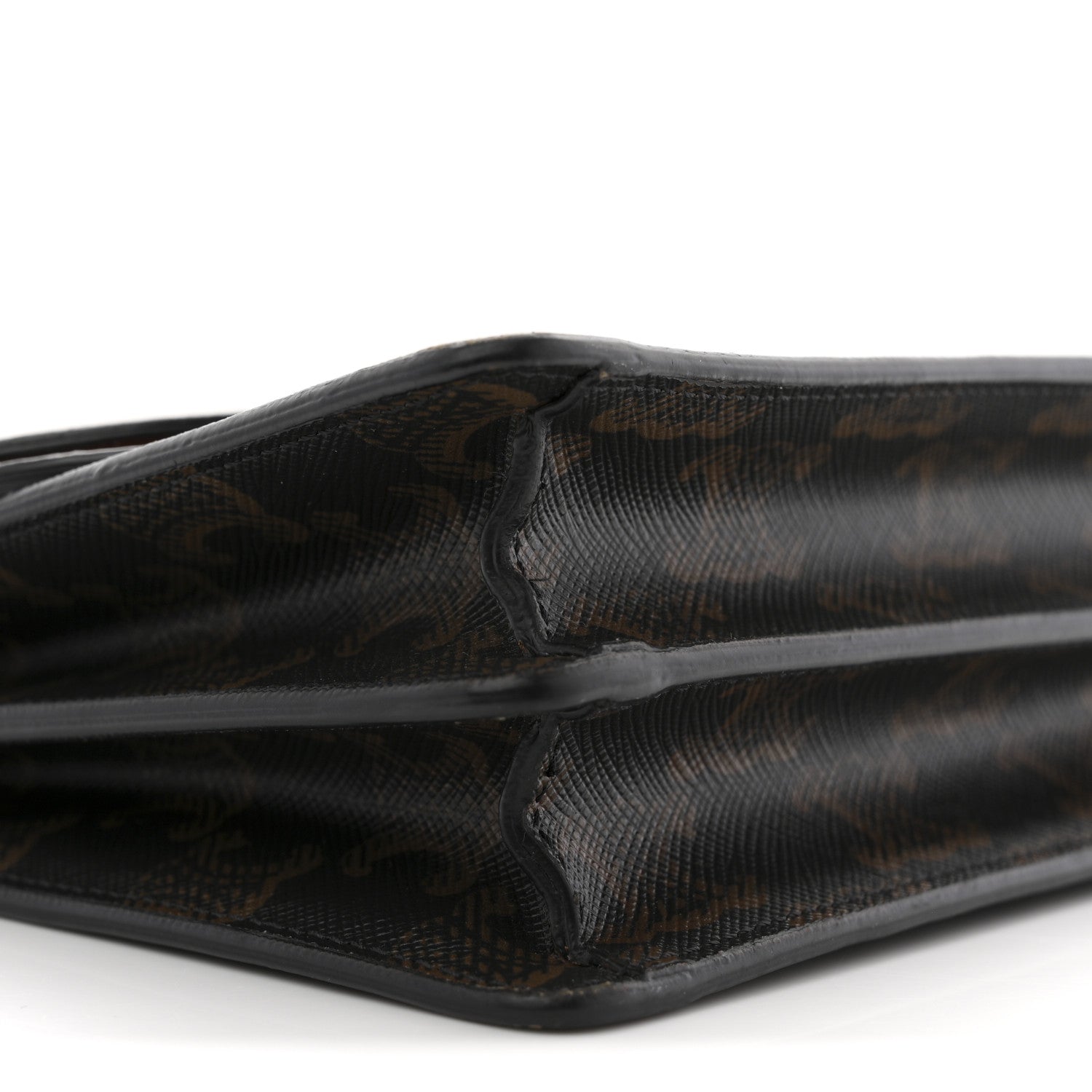 Triomphe Canvas Lambskin Wallet On Strap Tan