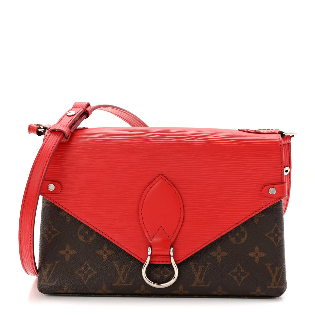 Monogram Epi Saint Michel Coquelicot