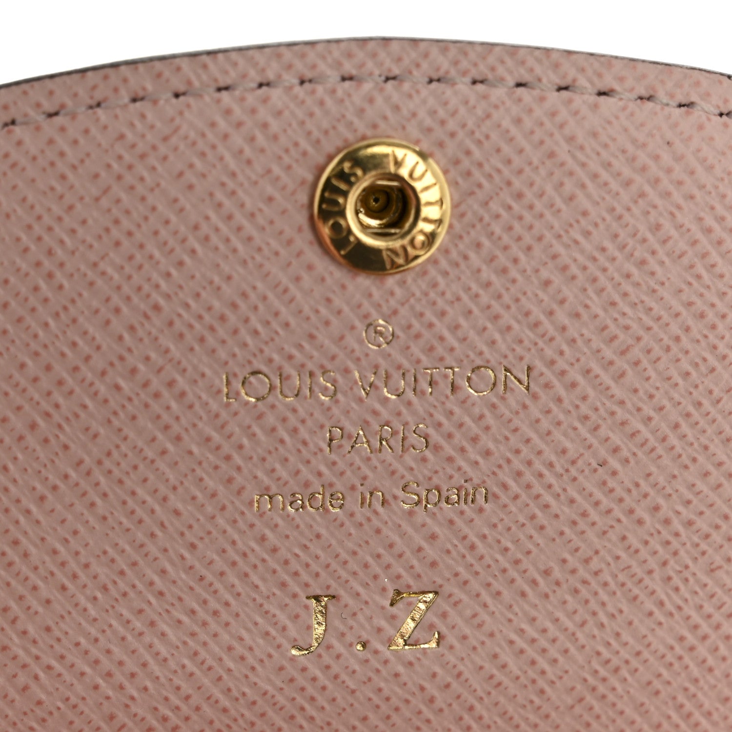Monogram Rosalie Coin Purse Rose Ballerine
