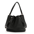 Grainy Calfskin House Check Medium Maidstone Black