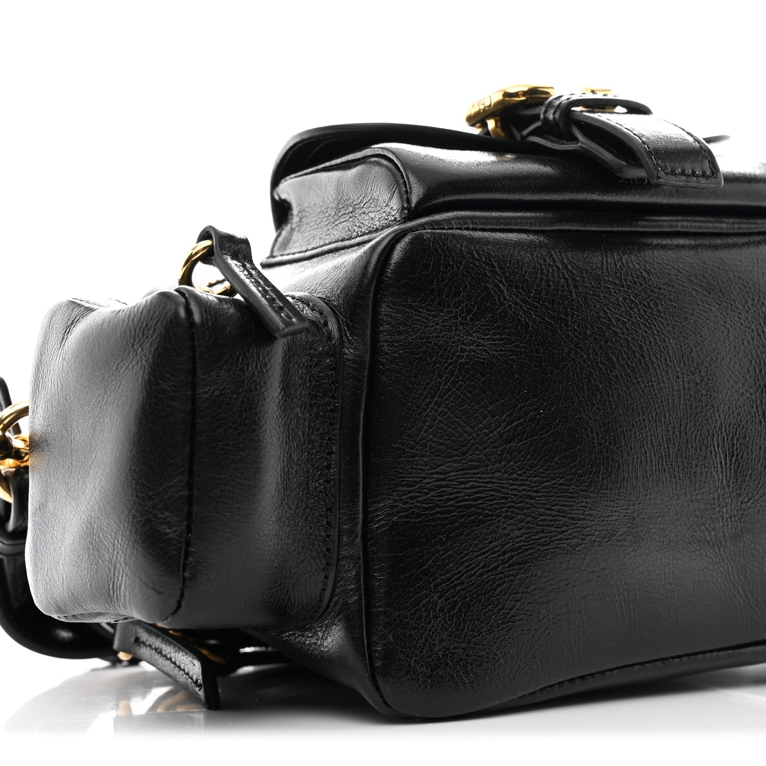 Shiny Buffalo Small Double Carry Camera Bag Black