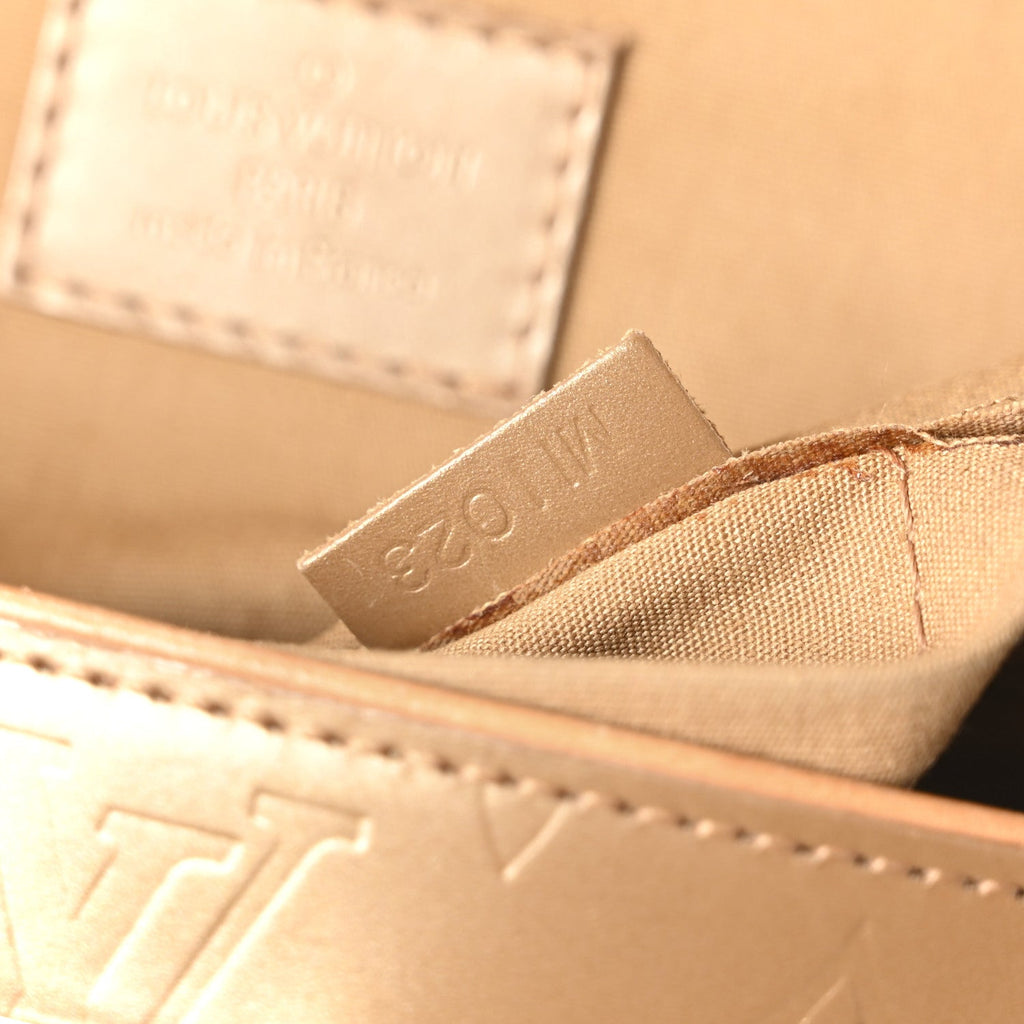 Mat Monogram Webster Street Ambre