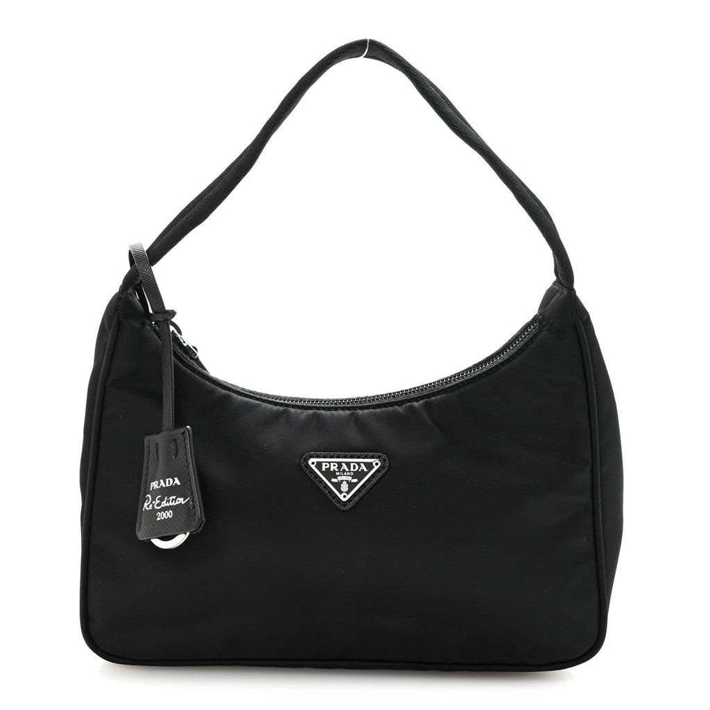 Tessuto Nylon Mini Re-Edition 2000 Bag Black
