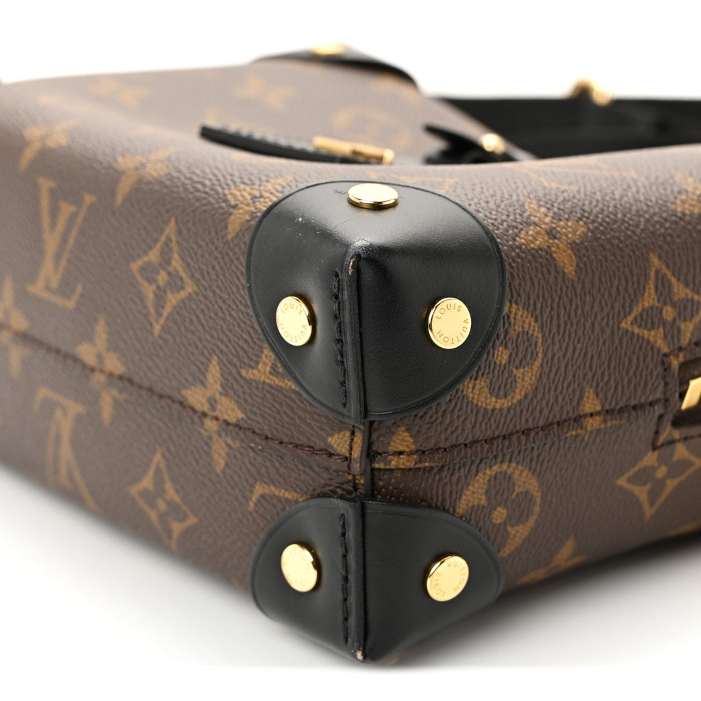 Monogram Petite Malle Souple Black