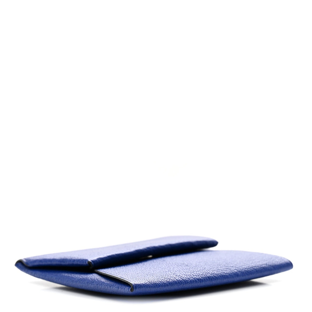 Chevre Mysore Bastia Coin Purse Bleu Electrique