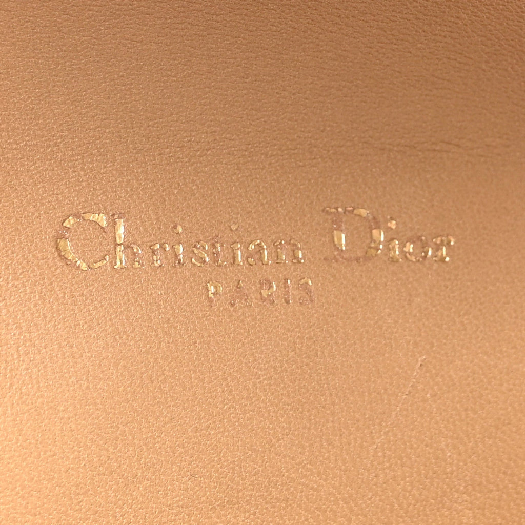 Lambskin Cannage Medium Miss Dior Flap Beige