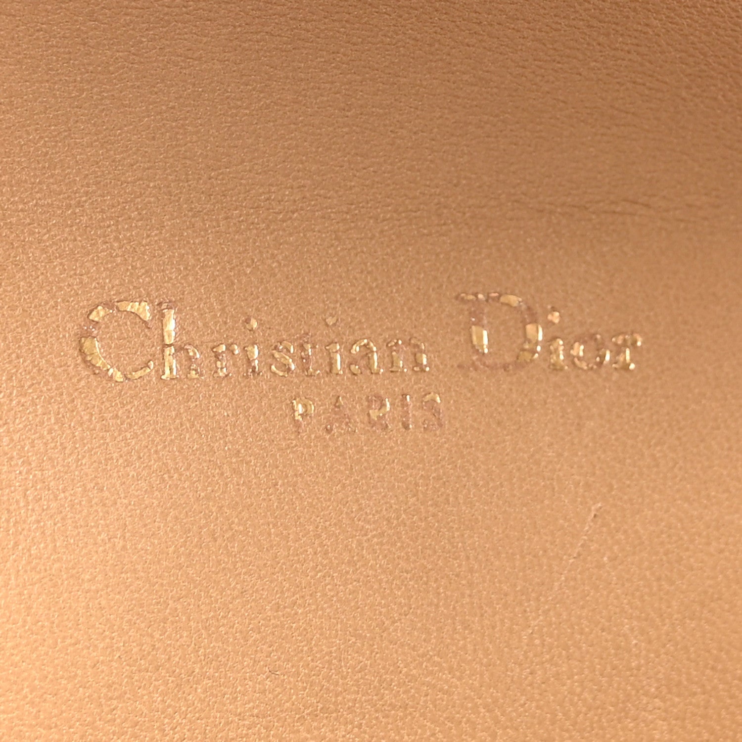 Lambskin Cannage Medium Miss Dior Flap Beige