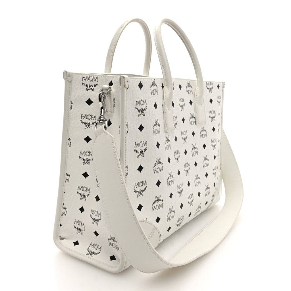 Visetos Large Munchen Tote White