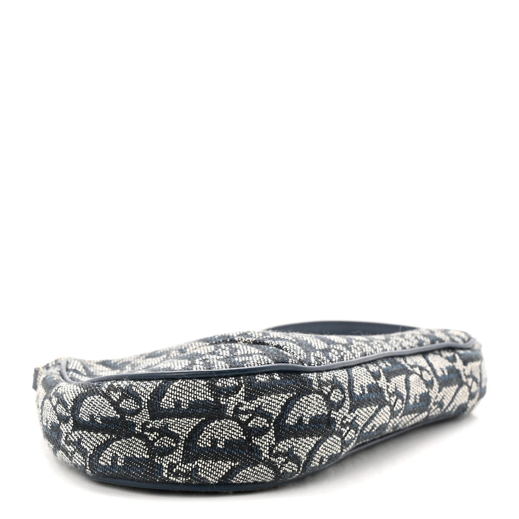 Monogram Mini Saddle Pochette Navy