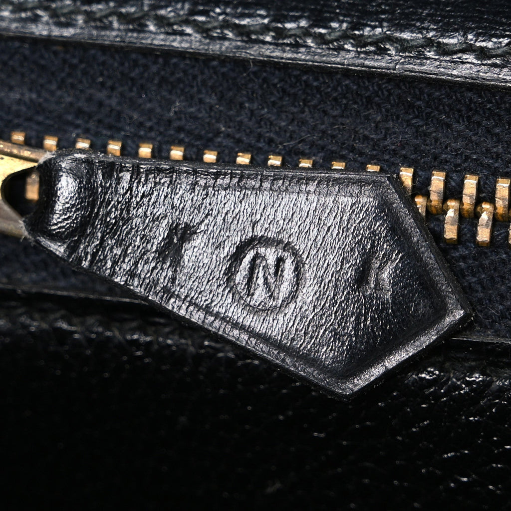 Box Tassel Shoulder Bag Black