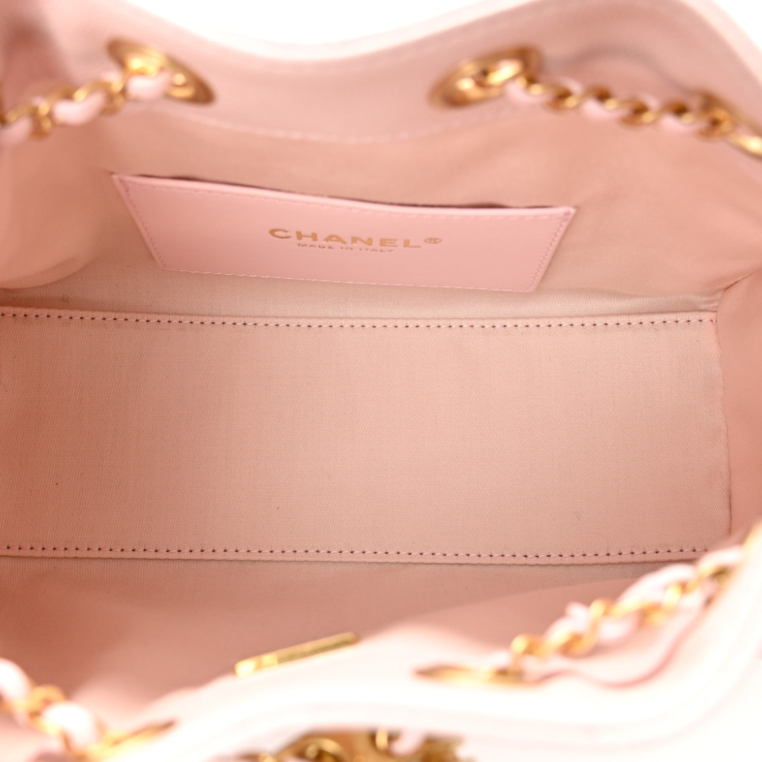 Caviar Quilted Mini Chanel 25 Handbag Light Pink