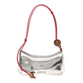 Metallic Calfskin Le Bisou Perle Silver