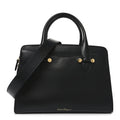 Hammered Calfskin Today Satchel Black