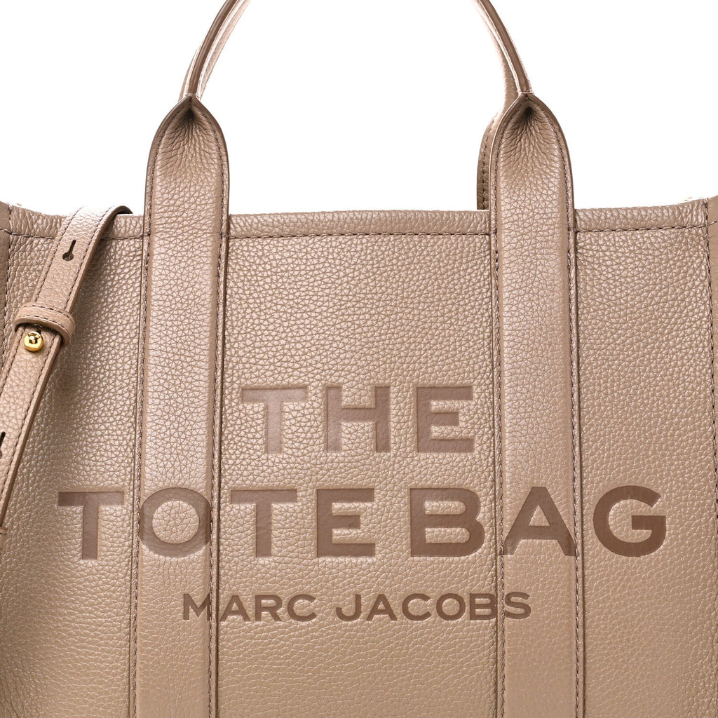 Grained Calfskin Medium The Tote Bag Cement