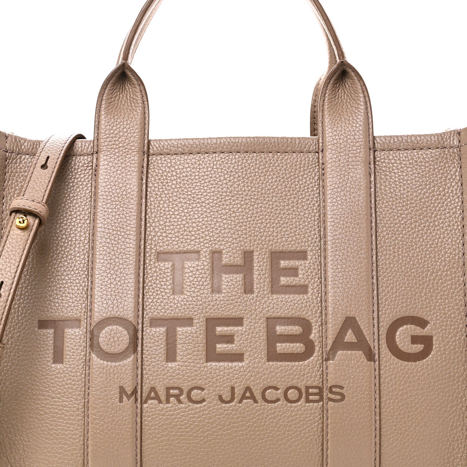 Grained Calfskin Medium The Tote Bag Cement