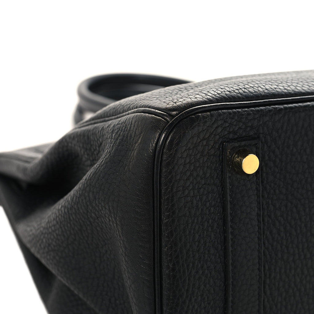 Taurillon Clemence Birkin 35 Black