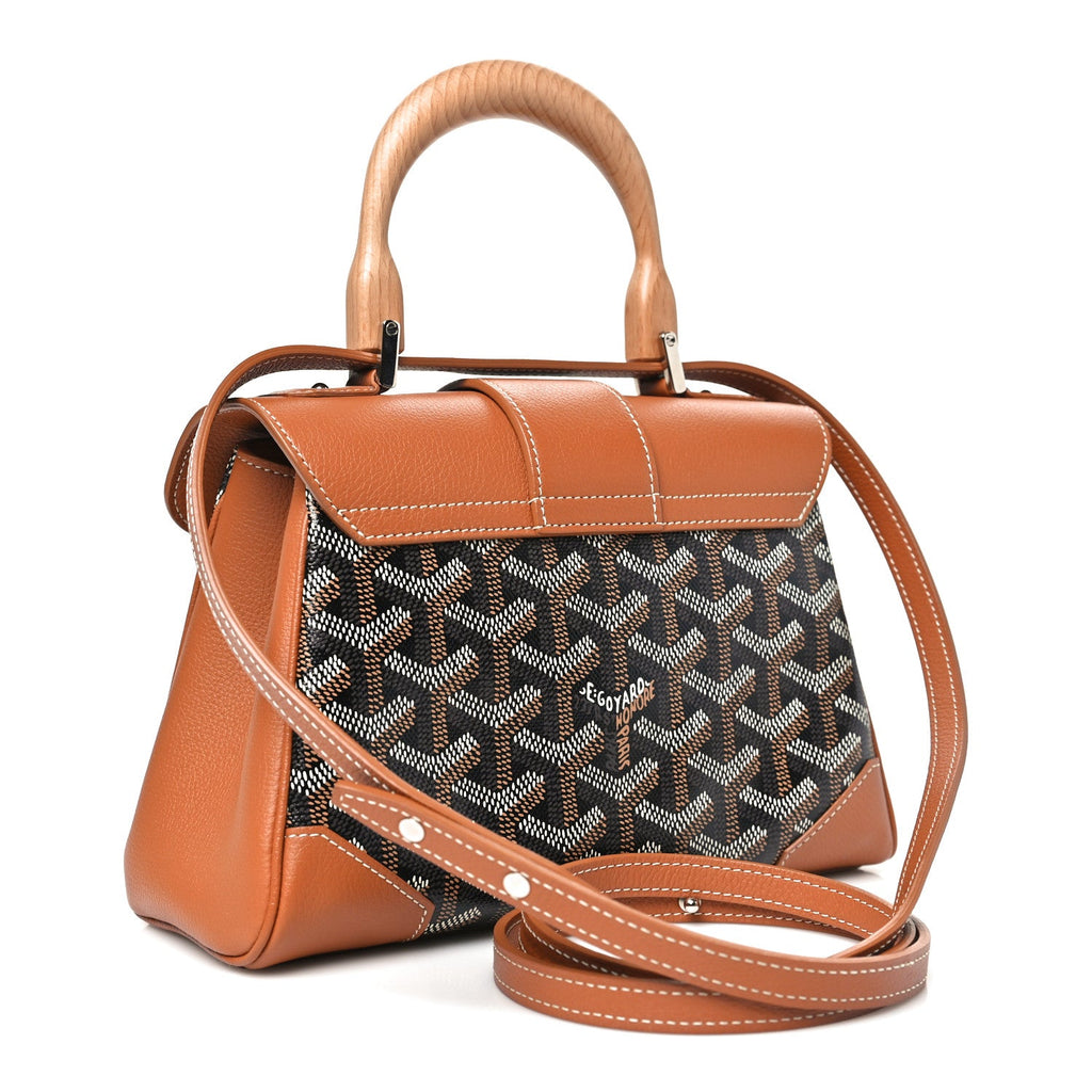 Goyardine Mini Saigon Black Gold