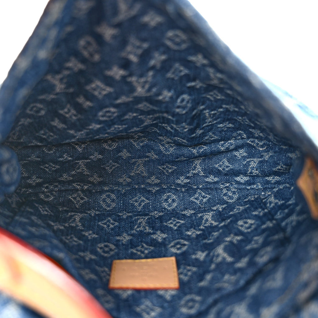 Monogram Denim Sunset Blue