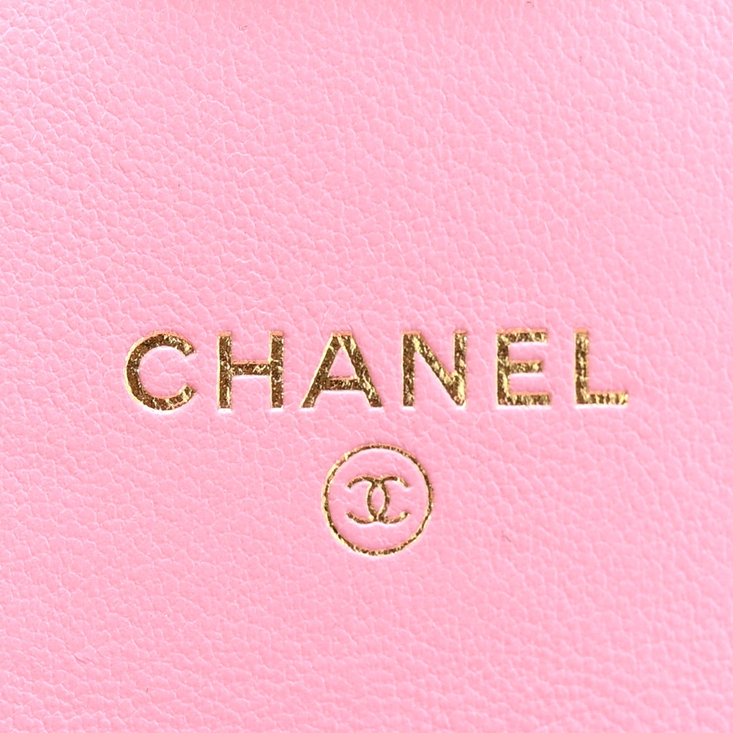 Lambskin Quilted Lacquered Chain Phone Holder With Chain Dark Pink
